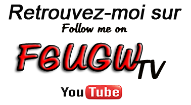 Logo F6UGW follow me Youtube TV