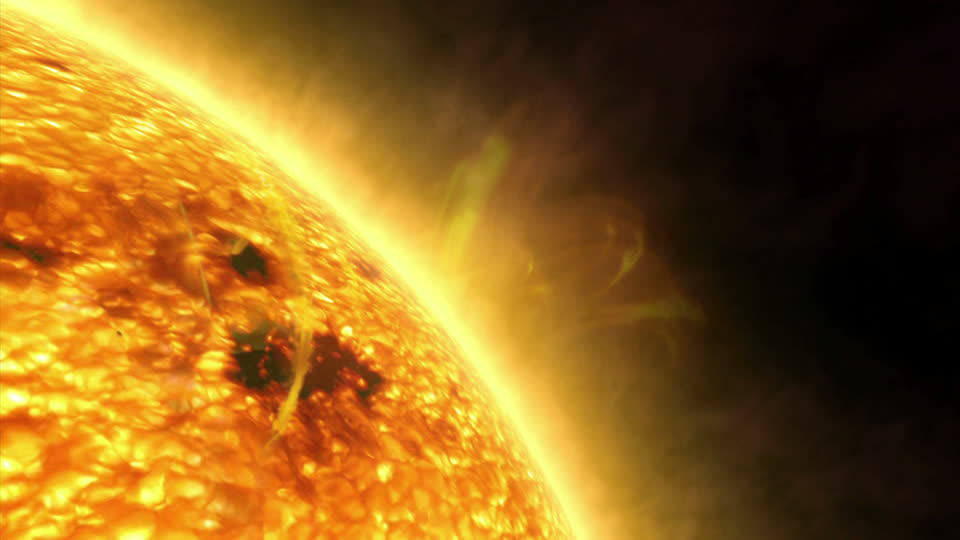 Eruption solaire