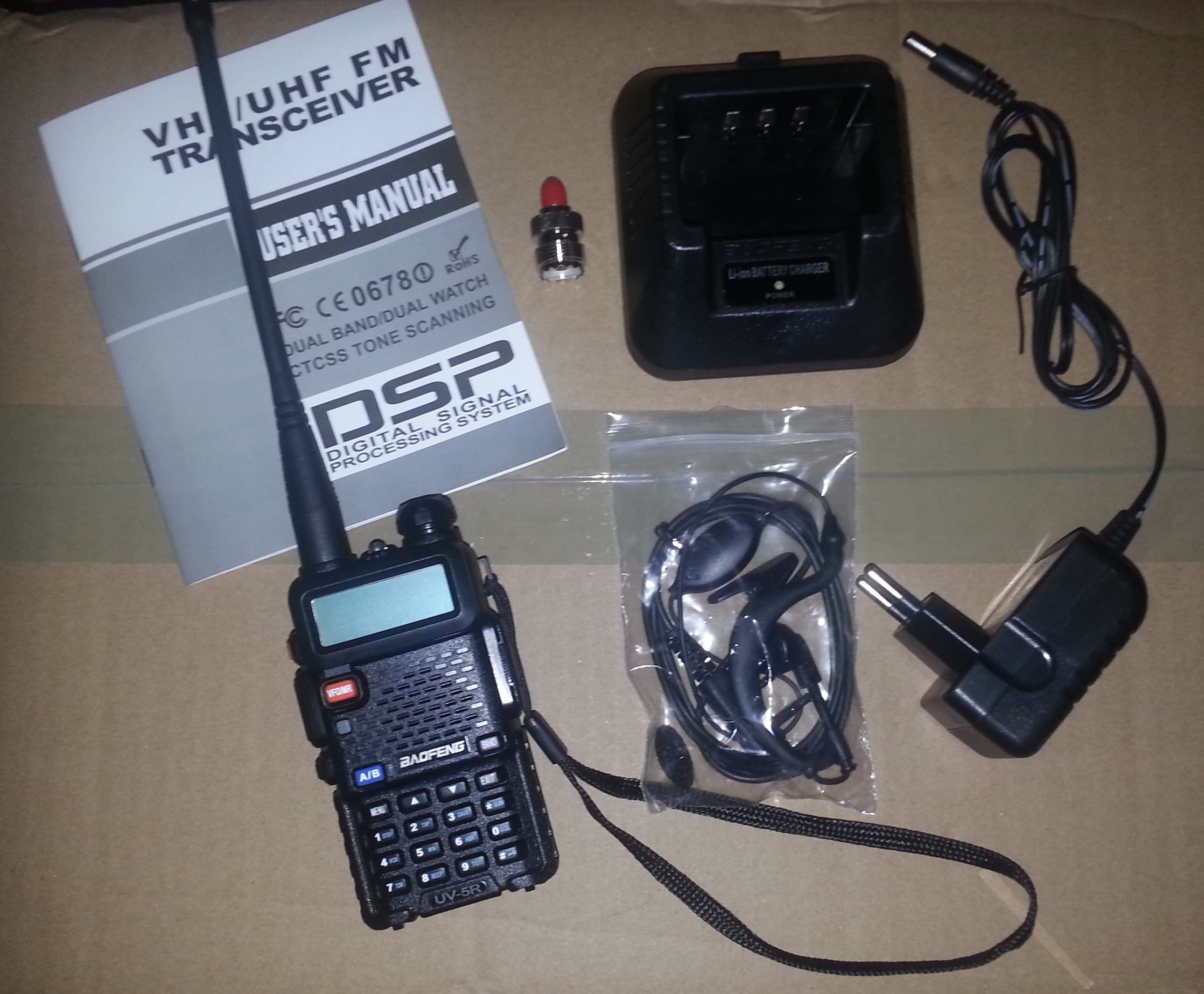 TRX VHF UHF UV 5R de f6ugw