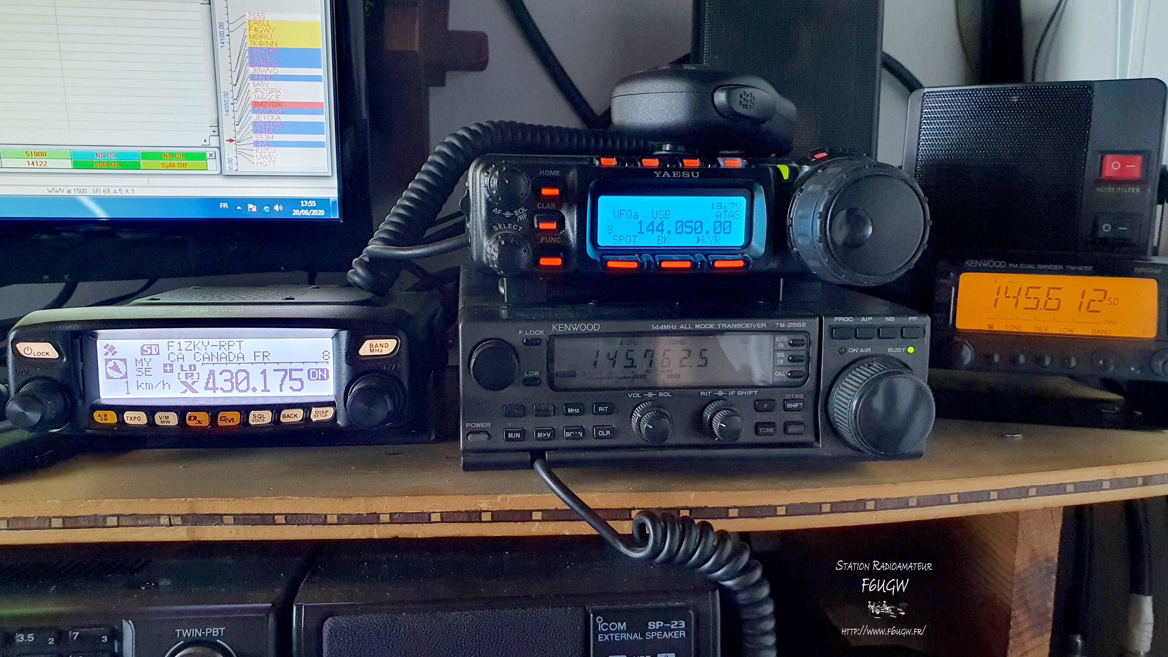 Équipement de radioamateur HF-VHF-UHF - un survol